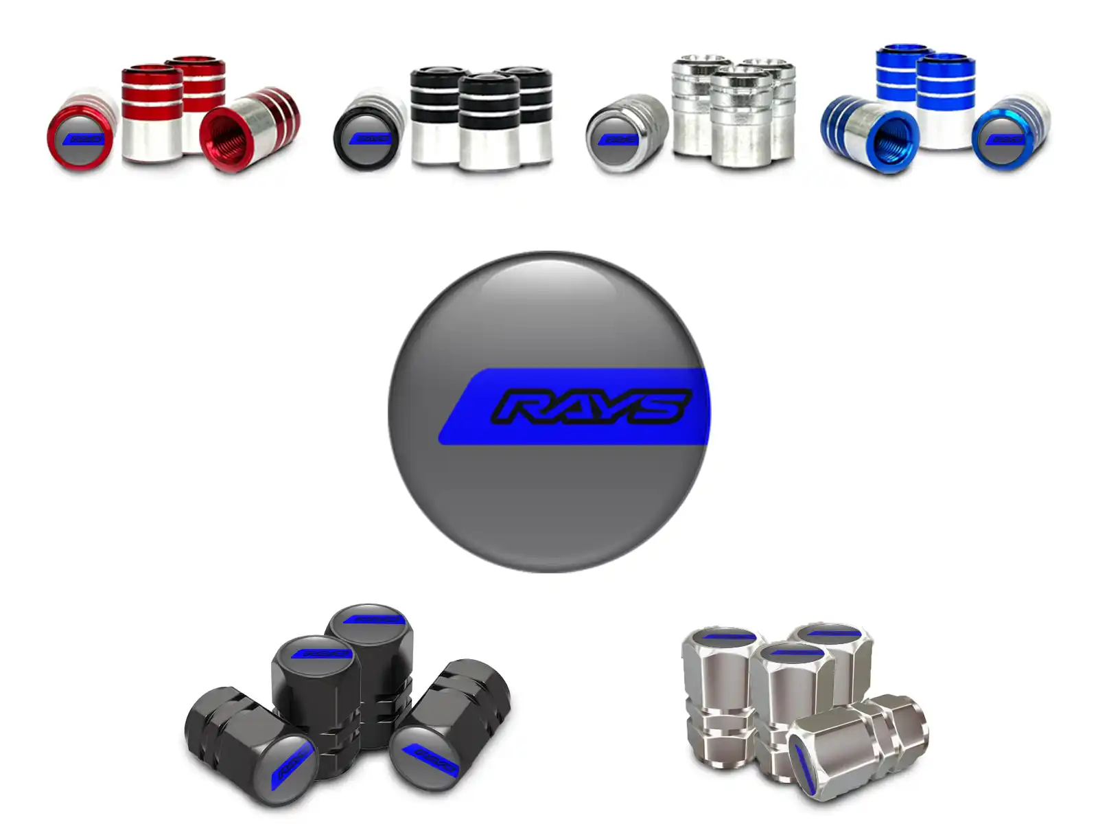 Rays Copri valvole Camion Finish Custom